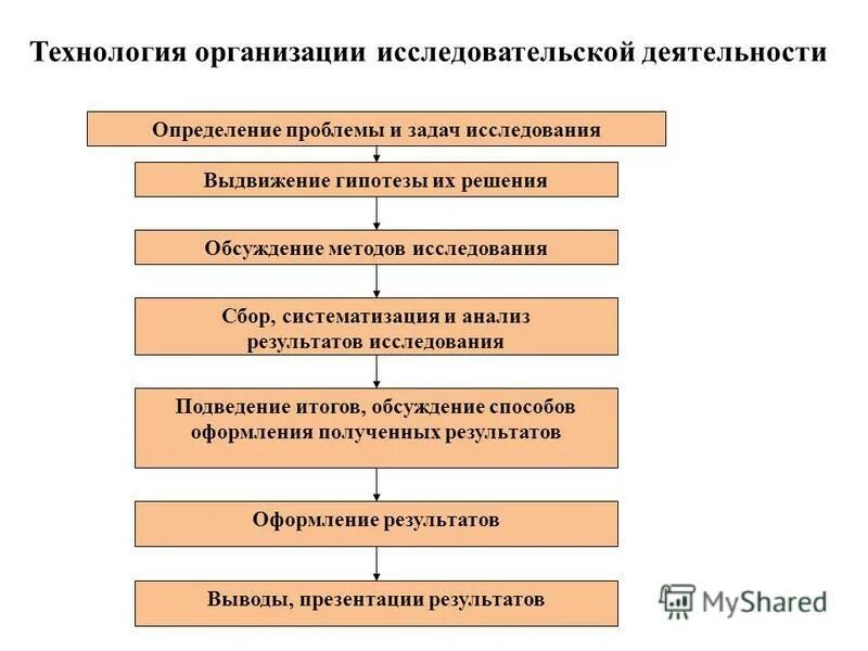 Организация исследовательской деятельности студентов