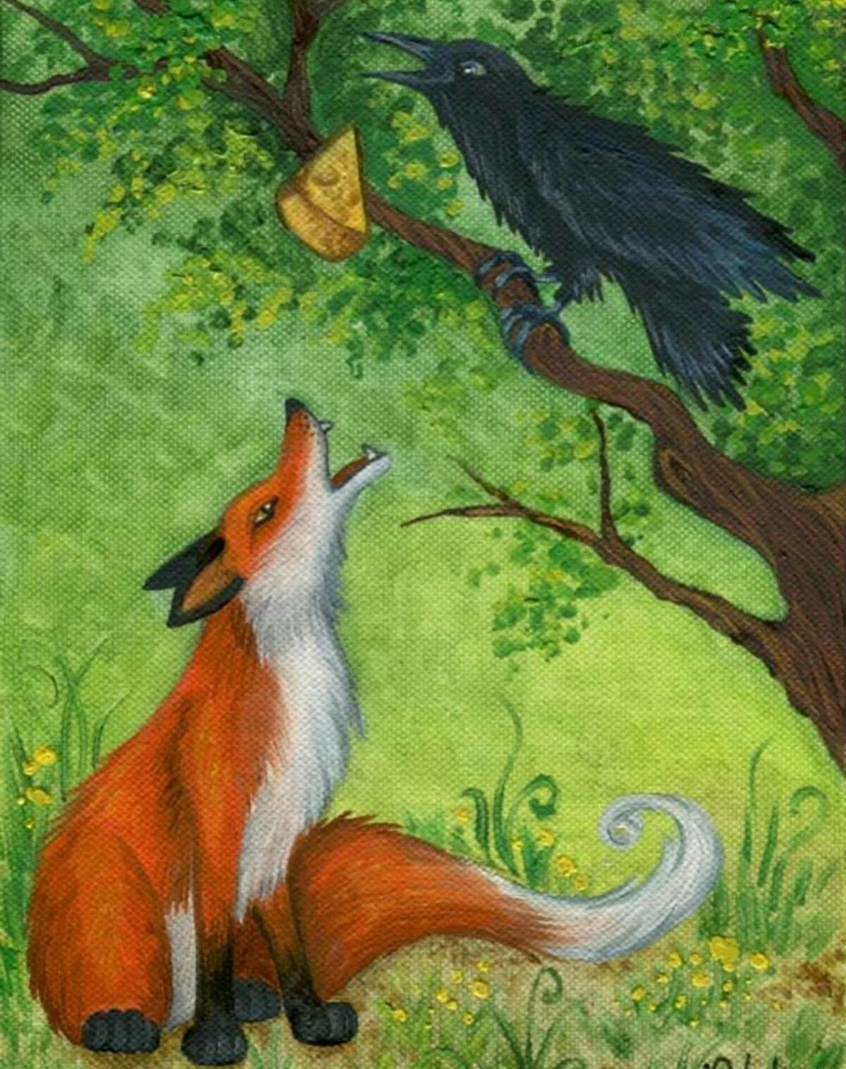 Лисица и ворон иллюстрации. Басня Крылова лисица. Ворона и лисица. Ворона и лисица. Басни. Басня Крылова ворона и лисица.