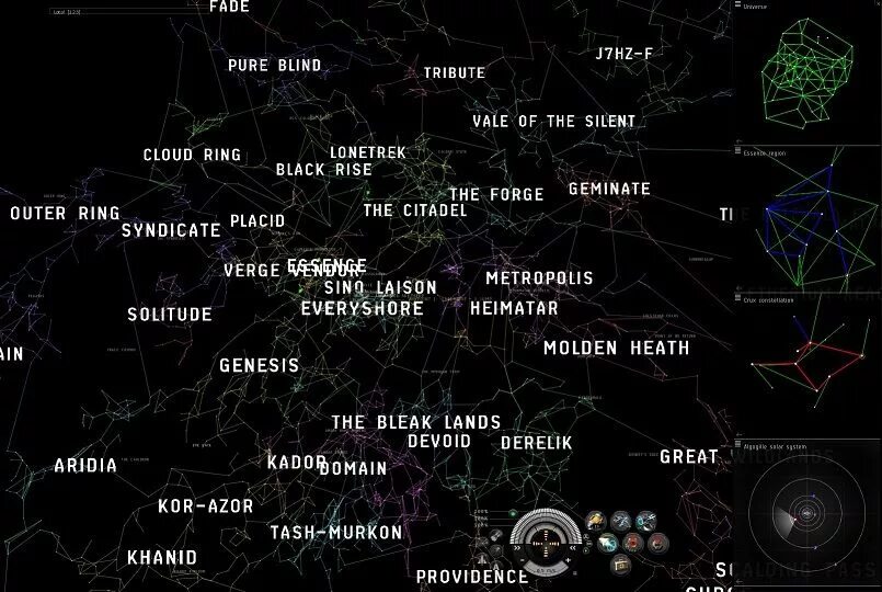 Eve map. Eve map