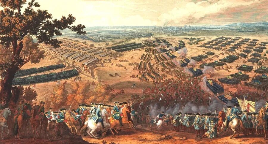 Картина ломоносова полтавская баталия. Луи каравак. Полтавская битва (1709 год). 1718. Картина полтавский бой.