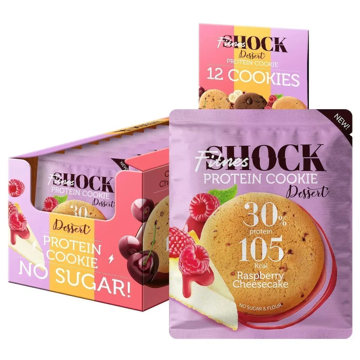 Печенье протеиновое fitnesshock. Печенье Fitness Shock Dessert. Протеиновое печенье Fitness Shock, 35г. Печенье fitnesshock Desert "малиновый чизкейк".