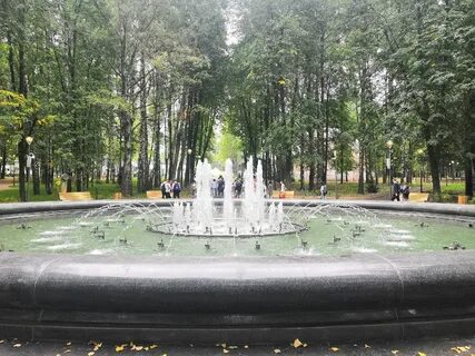 Фонтан в парке швейцария нижний новгород
