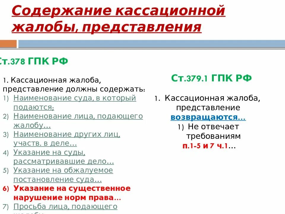 Порядок подачи кассационной жалобы. Порядок подачи кассационных жалобы, представления. Кассационная жалоба ГПК. Форма и содержание кассационной жалобы.