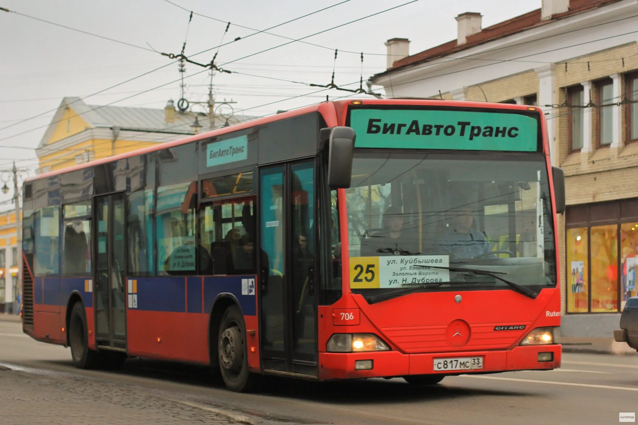 Владимирский автобус. Общественный транспорт города Владимира.