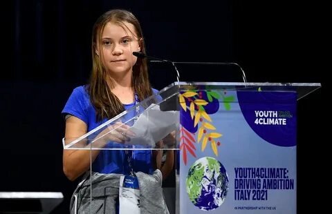 Бла-бла-бла": Грета Тунберг оценила экологическую риторику мировых лид...