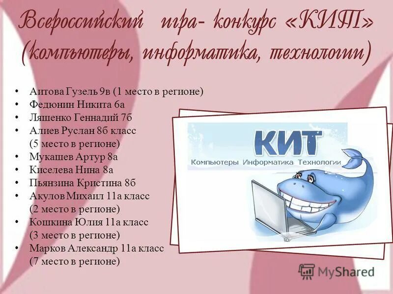 Кит компьютеры информатика технологии ответы. Всероссийский конкурс кит компьютеры информатика технологии ответы. Конкурс кит. Всероссийский конкурс кит компьютеры информатика технологии. Конкурс кит 2019.