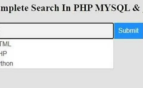 Search list