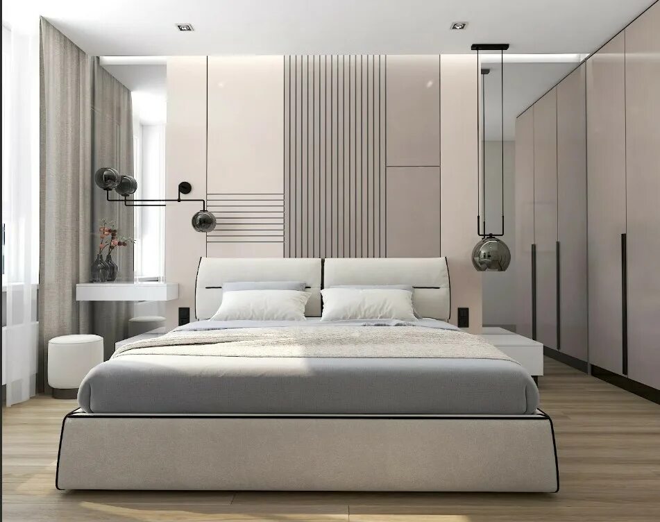 Светлая спальня в современном стиле. Дизайнерские спальни 2023. Интерьер спальни 2023 года. Спальня в современном стиле. Спальня в парижском стиле.