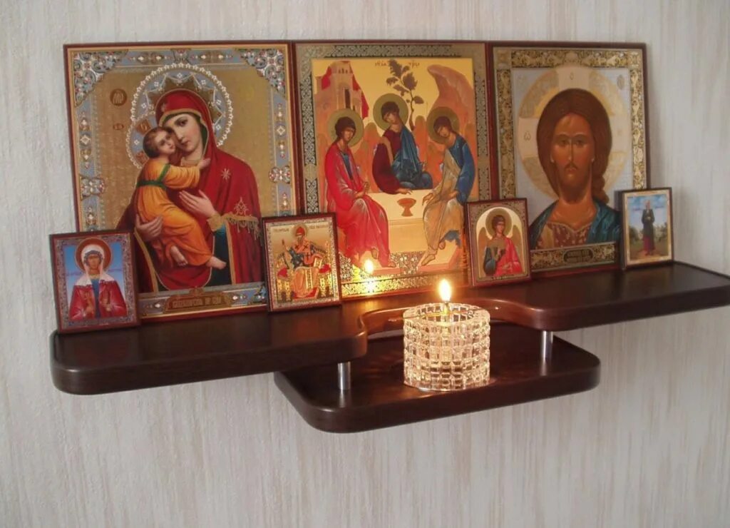 Поставить икону
