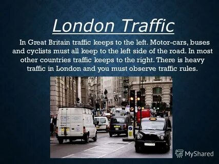 There is traffic