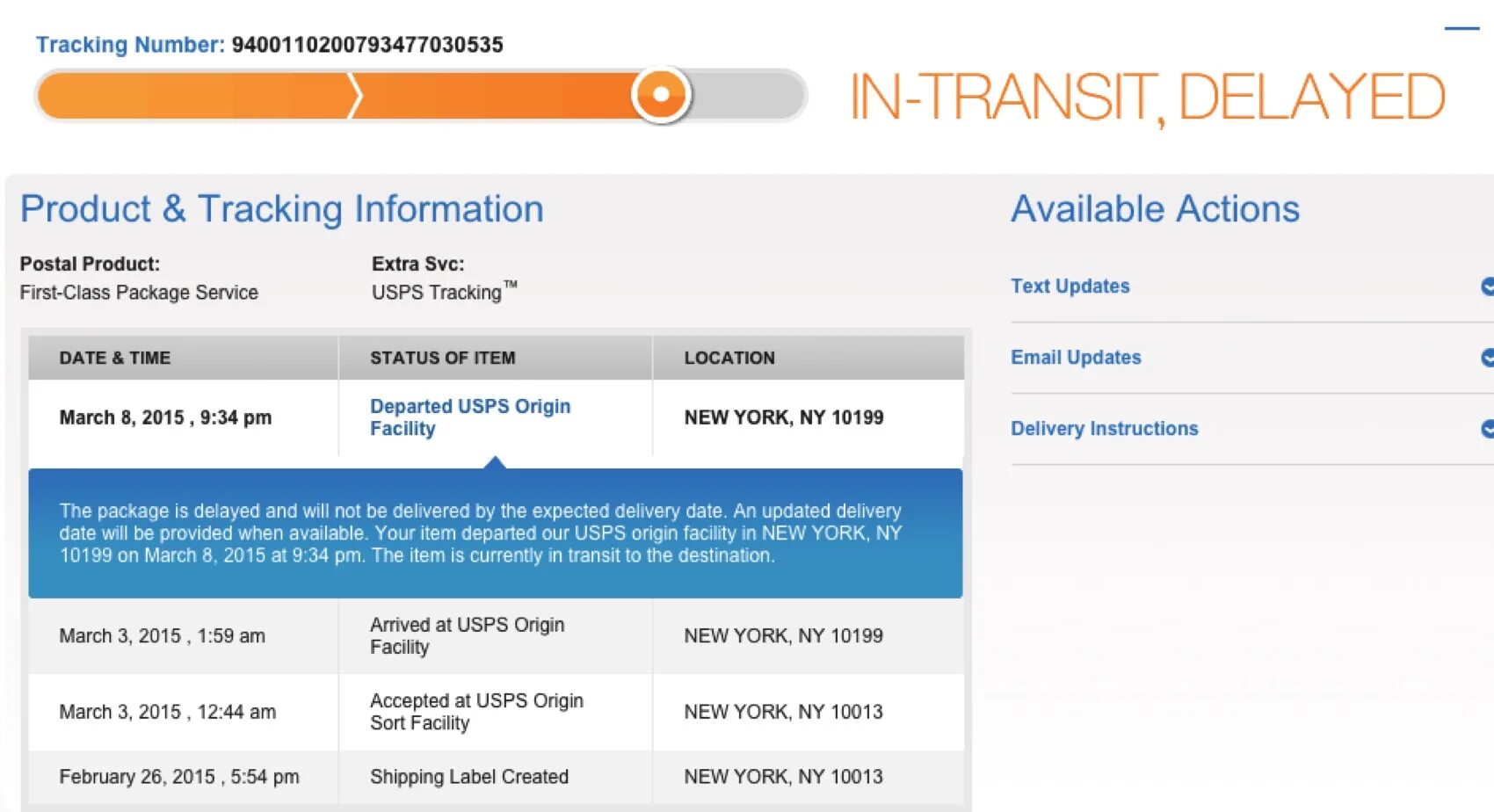 Tracking numbers. Components tracking number планшет. The package is in Transit.. Ems track