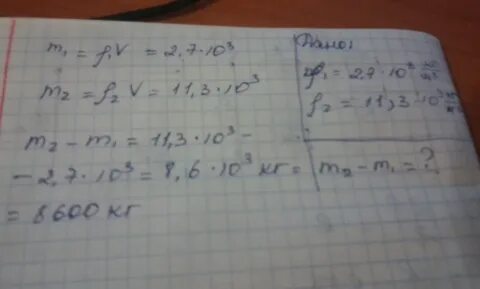Масса 1 см3 алюминия 2 7 9