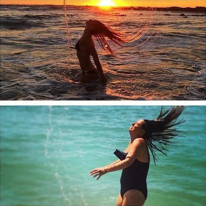 Какие фотки можно. Селена барбер. Оригинальные селфи на море. Идеи для селфи на море. Идеи для фотографий на море в Инстаграм.