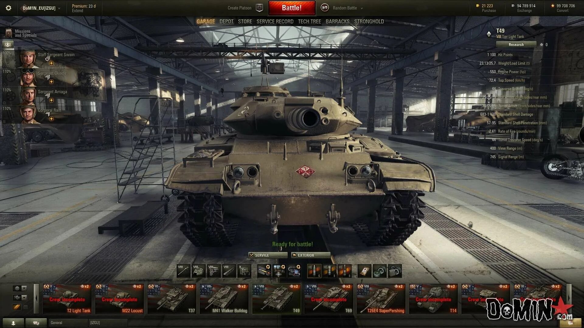 Какое оборудование ставить на 703. Танк т49 в World of Tanks. T49 пт WOT. Т49 ЛТ. Оборудование на т 49 ворлд оф танкс.