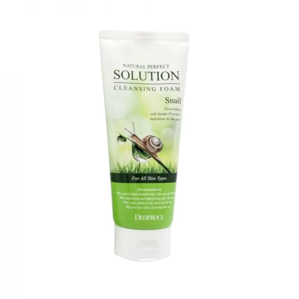 Solution cleansing foam. Deoproce пенка для умывания natural perfect solution Cleansing Foam Snail. Пенка Deoproce natural perfect solution Cleansing Foam Oatmeal & Banana 170g. Deoproce natural Perpect solution Cleansing Foam Snail пенка для умывания с муцином улитки. Пенка для умывания Deoproce natural perfect solution Cleansing Foam Deep Cleansing (170 гр.).