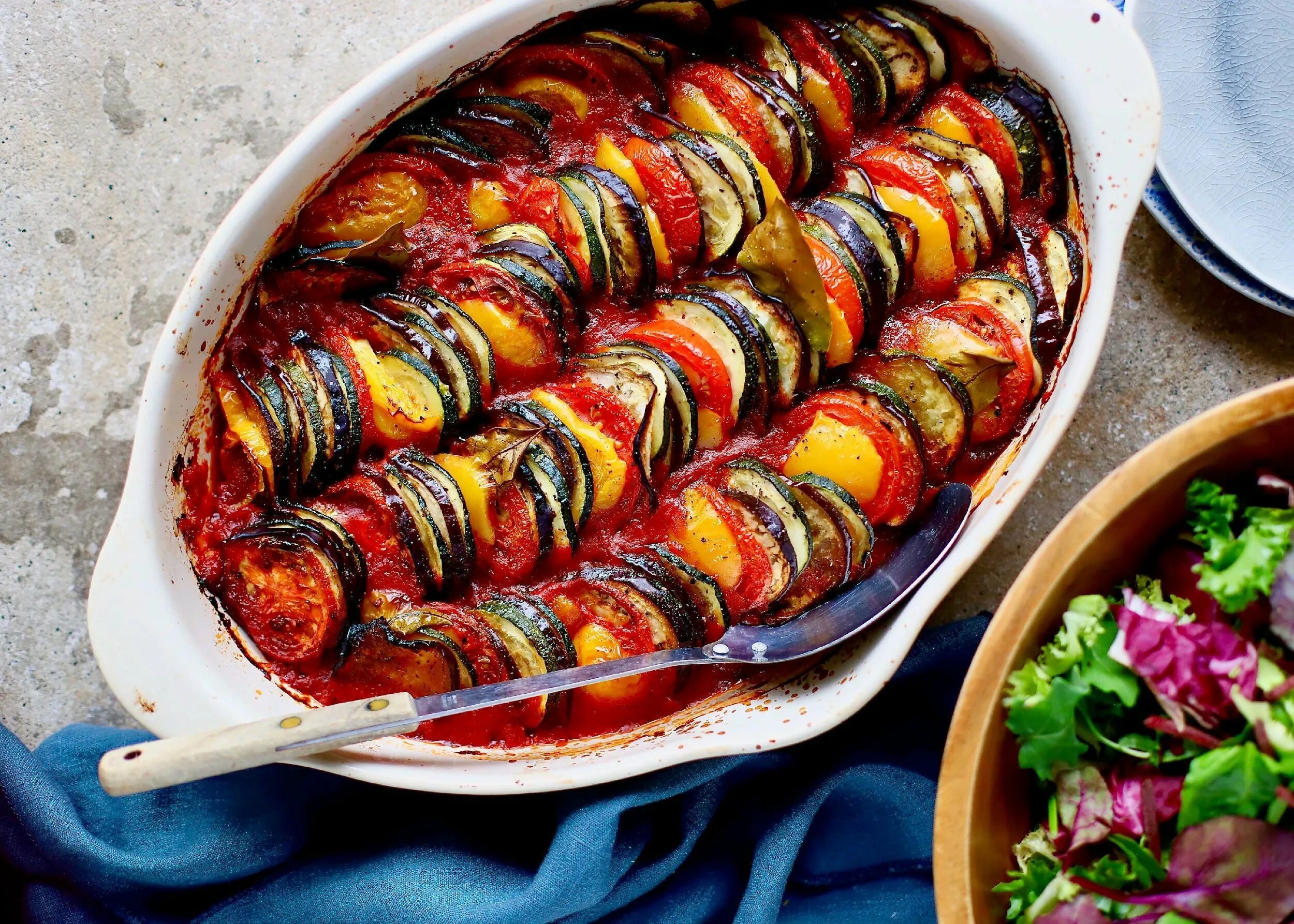 Ratatouille dish