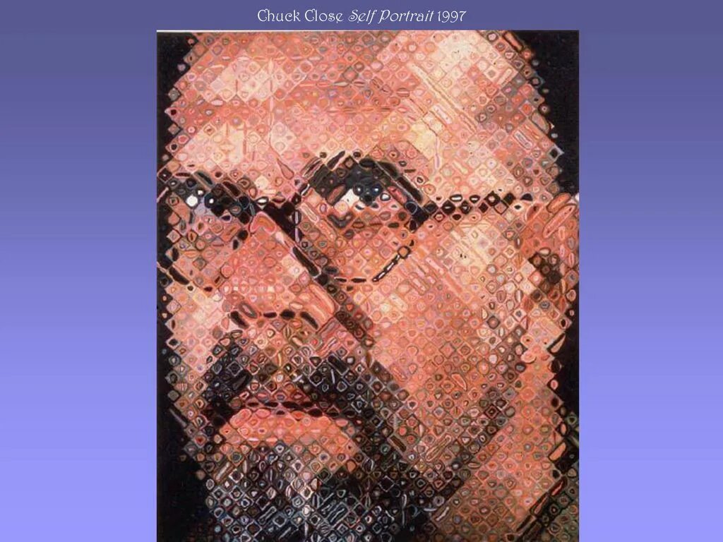 Self close. Чак клоуз картины. чак клоуз big self-portrait. чак клоуз фотореализм.