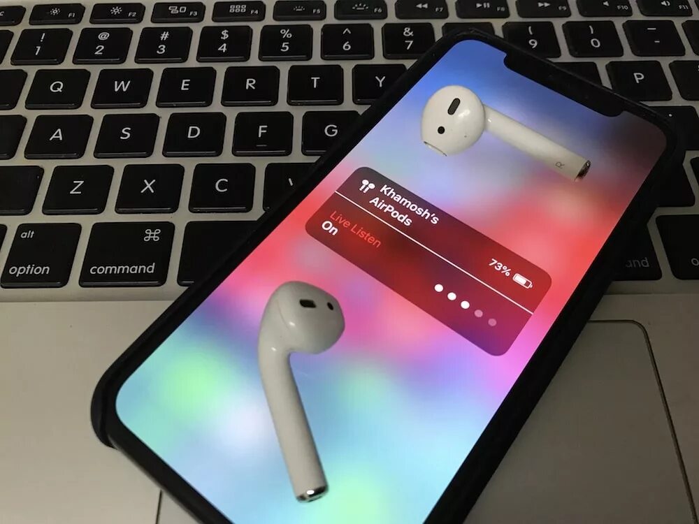 Функция прослушки AIRPODS. AIRPODS итоги. Аирподсф в закрытом виде. Как обновить прошивку AIRPODS.