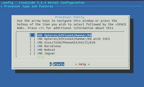 Linux configuration