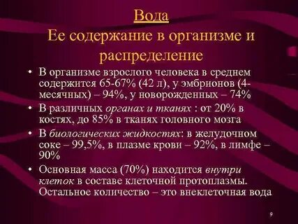 Ее содержание