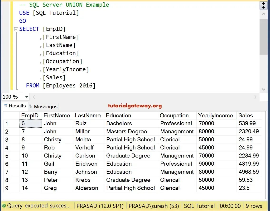 Union select. Union sql. union all sql описание. синтаксис sql intersect. except sql.