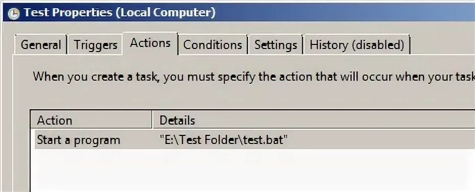 Scheduler error