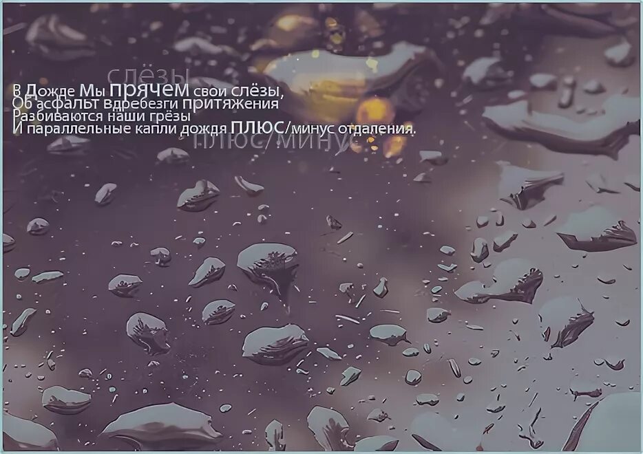 Фраза дожди