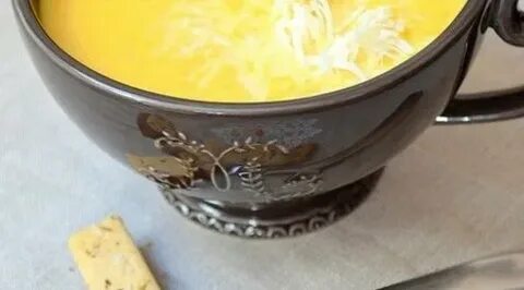 Суп тыквенный рецепт с сыром и сливками