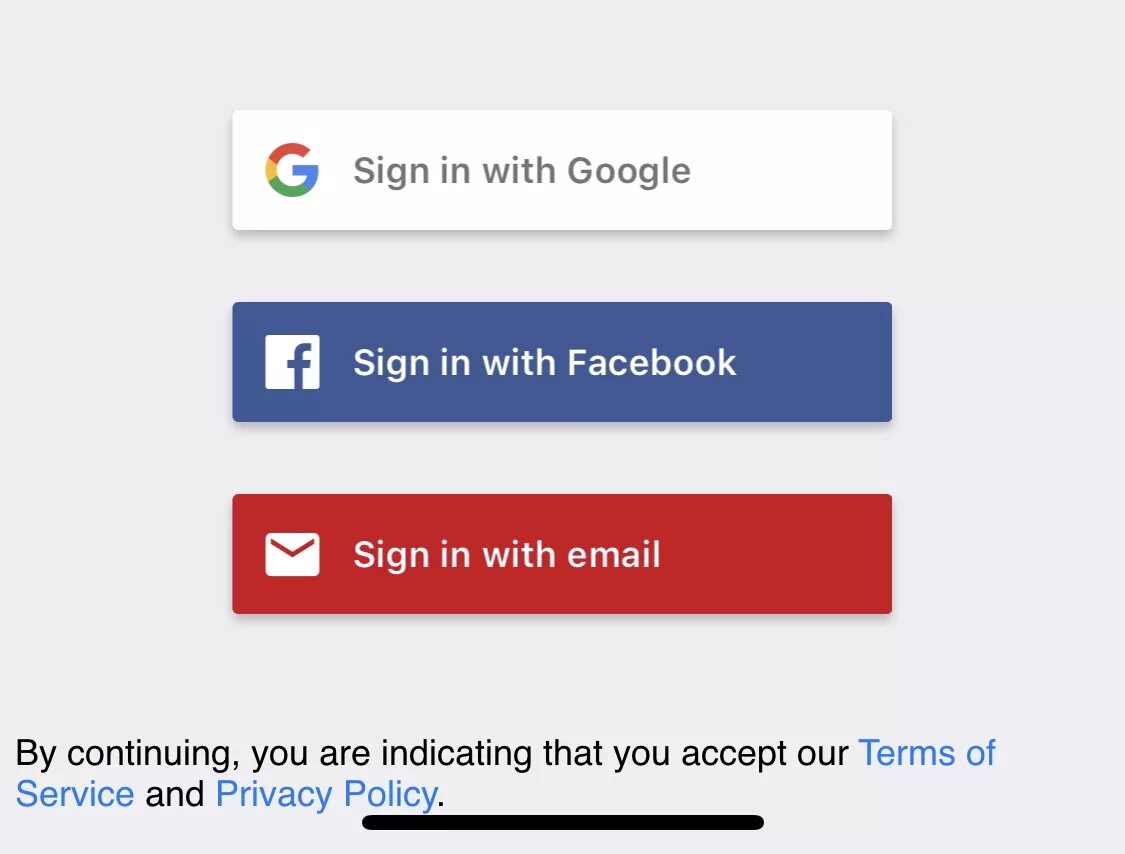 Terms of service and privacy policy. Terms of service and privacy policy