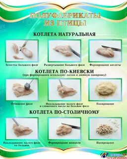 Полуфабрикаты из птицы