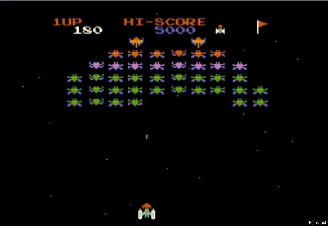 Игра про 8 битов. Галакси Денди. Galaxian игра. Галага игра Денди. Игра на Денди Galaxian.