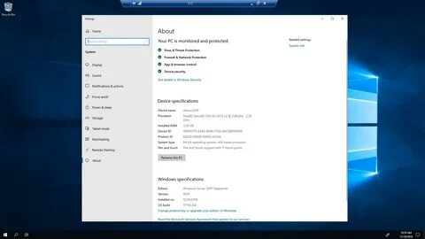 Hyper v server 2019
