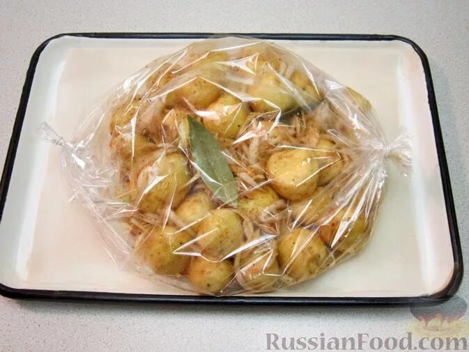 Как Просто и Очень Вкусно Накормить Семью Картошка в Пакете - YouTube