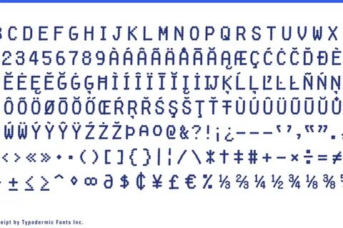 Font identifier