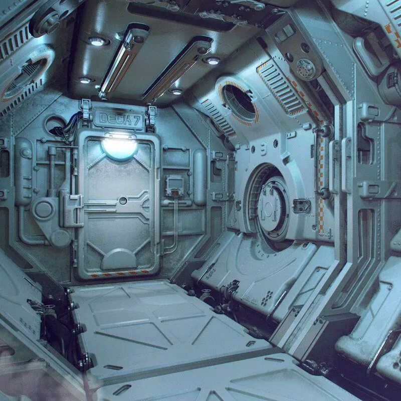 Отсеки космического корабля. Sci fi интерьер реакторной. Интерьер космического корабля star citizen. Star citizen корабли изнутри. Starship грузовой отсек.