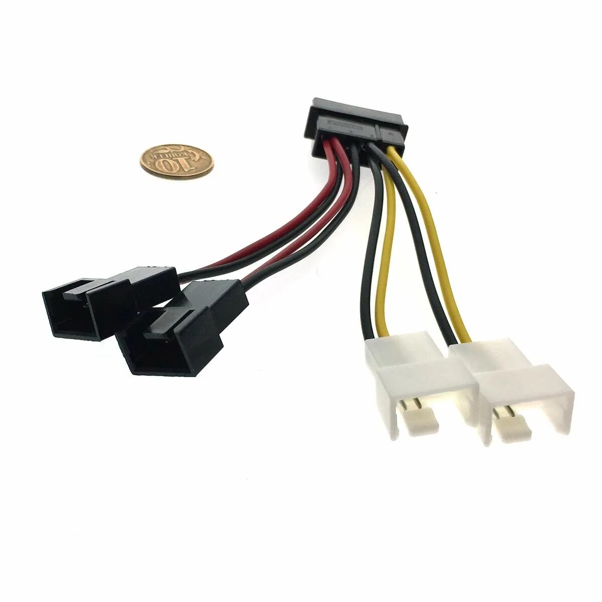 Кулер molex. Переходник питания для вентилятора 4pin на 4х3pin Espada e4pinm-4x3pinm. Molex 3pin x4. Переходник питания для вентиляторов Molex - 4x3pin. Переходник 4 Pin Molex на 3 Pin Molex.