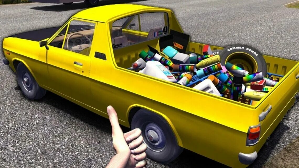 My summer car на русском. Саммер кар. My Summer car 4к. My Summer car универсал. Грузовик из my Summer car.