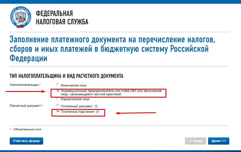 Налог ру статус. Платежный документ на сайте налоговой. Сервис для формирования платежных документов на сайте налоговой.