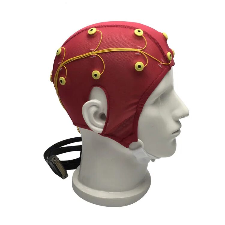 Шапочка для электроэнцефалографии. Шапка для ЭЭГ. Шапка ЭЭГ (шлем). Шапочка с электродами. Шлем для ээг
