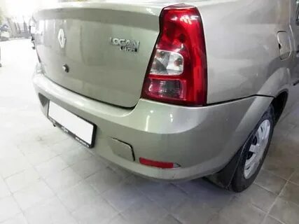 Рено логан 1 без бампера