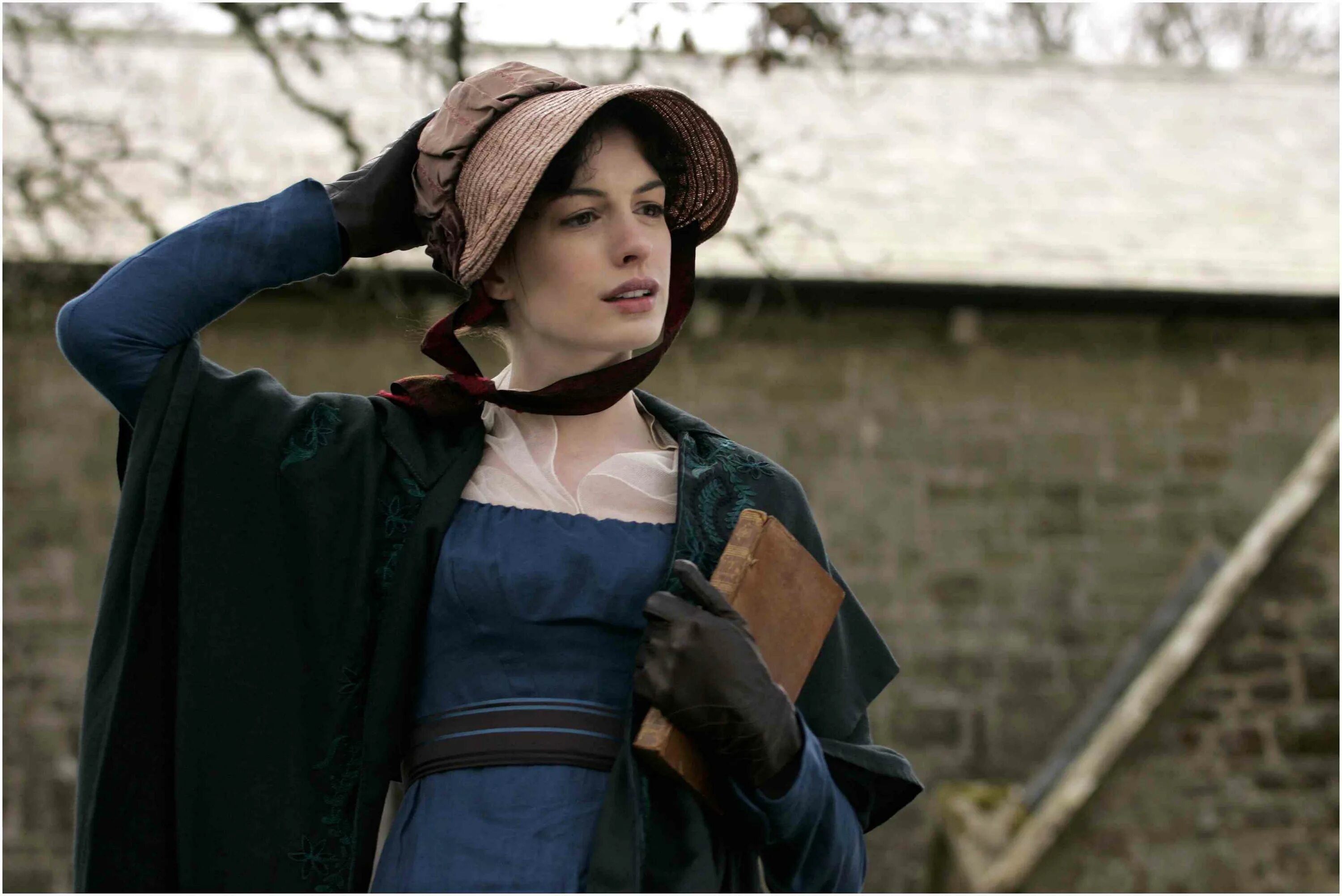 Энн Хэтэуэй Джейн Остин. Джейн Остин (becoming Jane, 2006). Энн Хэтэуэй в роли Джейн Остин. Предубеждения людей