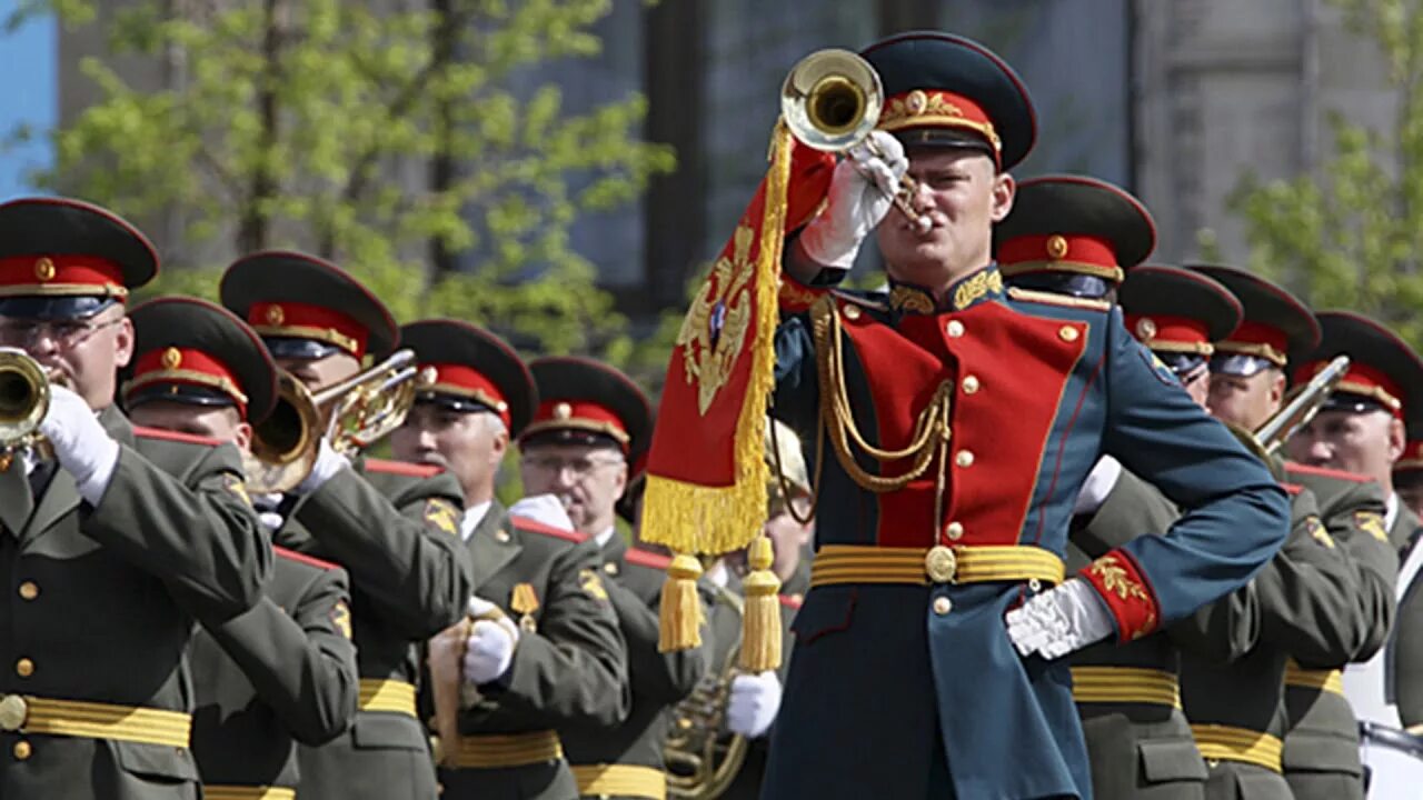 Военный оркестр на параде. Парад Победы оркестр. Военный оркестр на красной площади. Оркестр вс РФ.