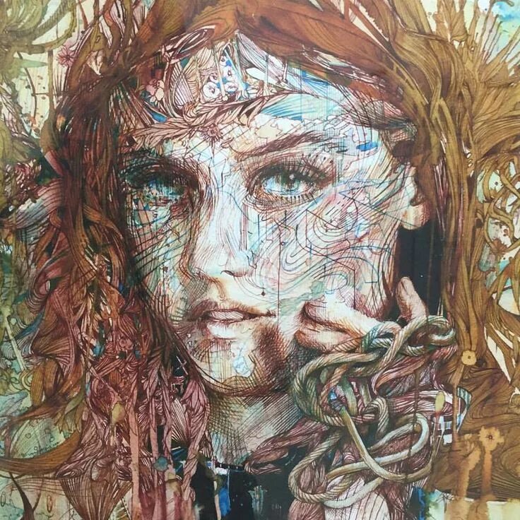 Carne griffiths художник. Художник jorge monreal. Внимание живопись. Artist is ulfsark3d. Стилизованные прически zbrush.
