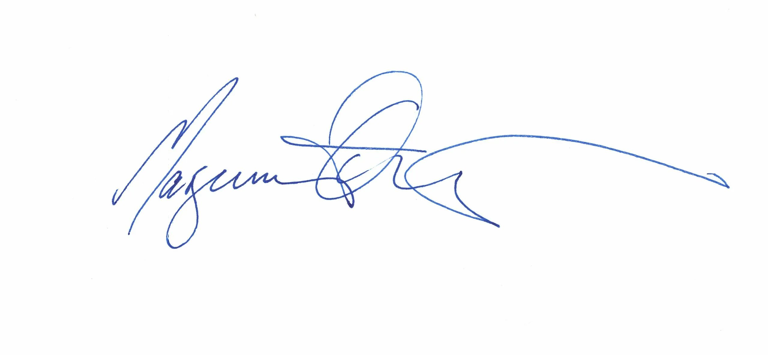 Filing signature