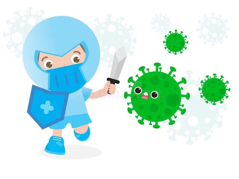 Защита от вирусов и бактерий. Иллюстрация защита от вируса. Борьба с микробами для детей. Защита ребенка от вирусов. Лучше против вирусов