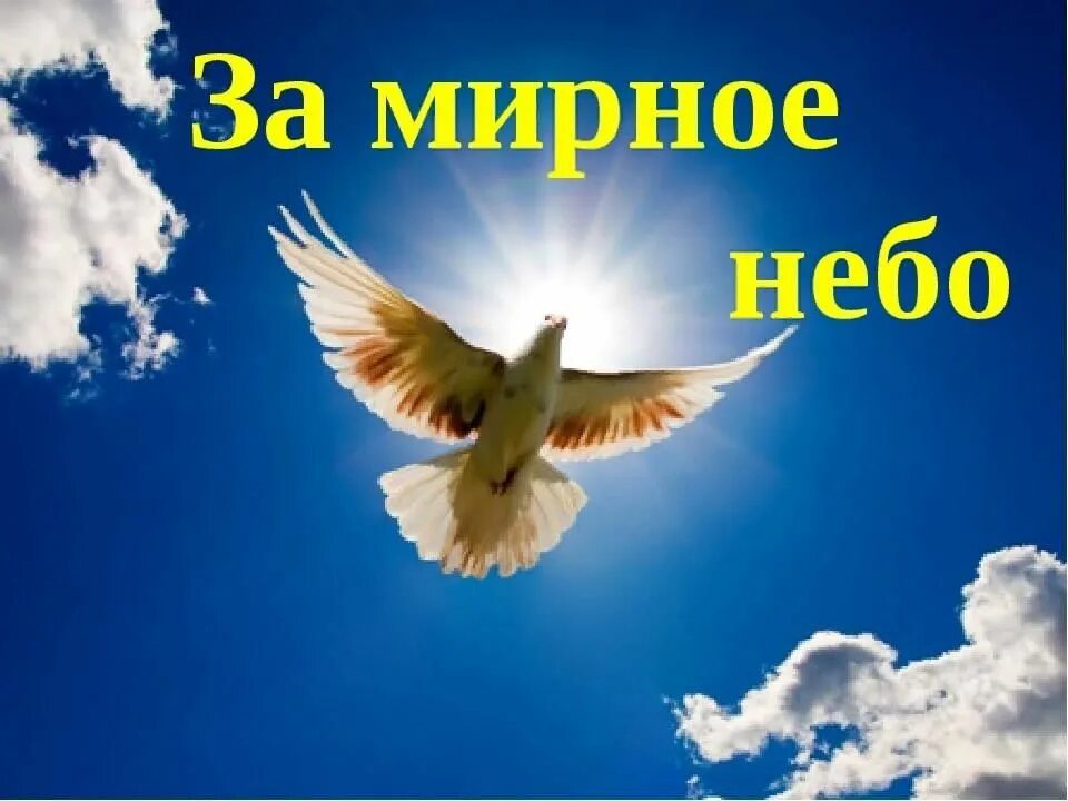 Мирное небо. Мирного неба над головой. За мирное небо. Спасибо да мирное небо.