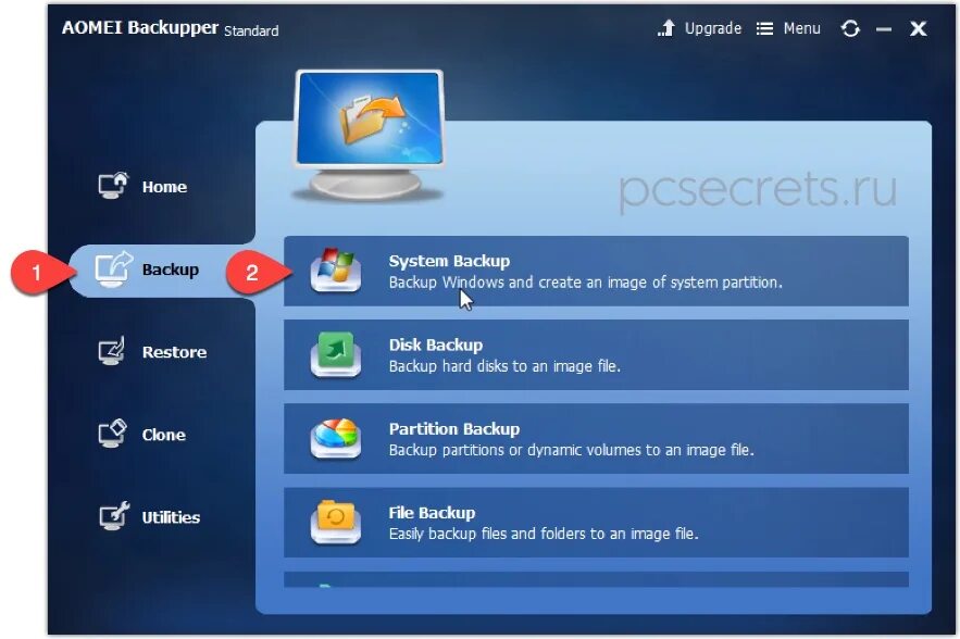 AOMEI Backupper. AOMEI Backupper Standard. Windows Backup. Windows бэкап диска. Backup системы