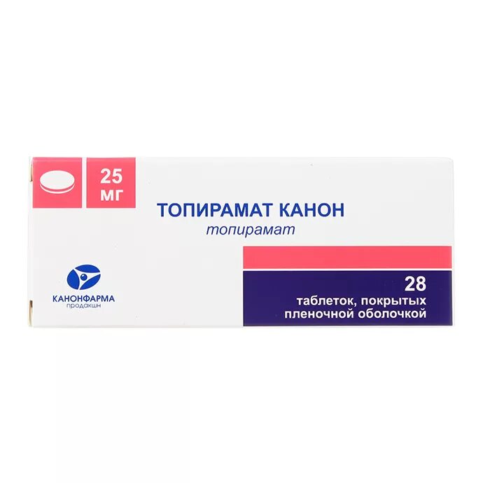 о. топирамат таблетки покрытые пленочной оболочкой отзывы. о 100мг №28. 50 мг №28. топирамат канон 25 мг.
