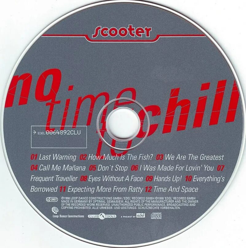 Scooter album 1998. Scooter no time to Chill 1998. 1998 - No time to Chill. Scooter no time to Chill альбом. Скутер more more more