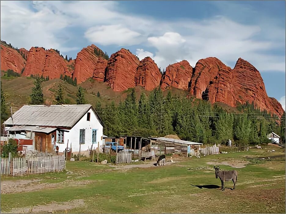 Деревня кули. Экскурсия в Джеты-Огуз. Джеты-Огуз осень. Джеты-Огуз - это гряда красных скал. Огуз (город).